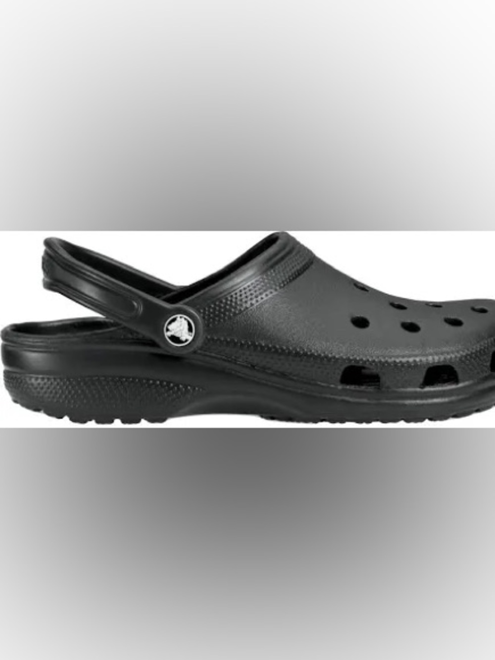 Crocs Classic Clog Black – W10 / M8 🖤